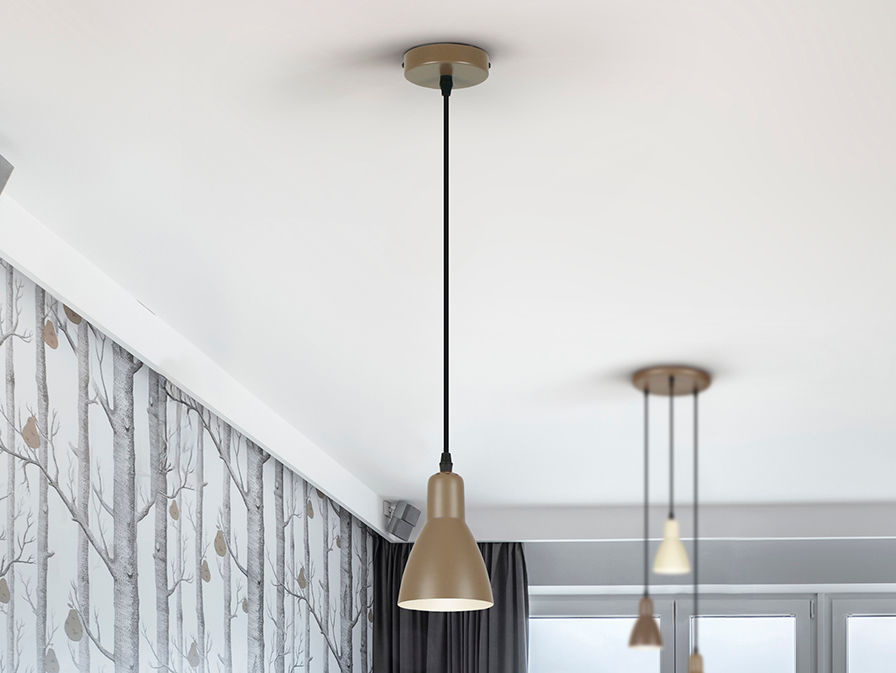 Afra 13209 1 Light Pendant Satin Brown