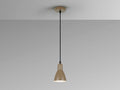 Afra 13209 1 Light Pendant Satin Brown