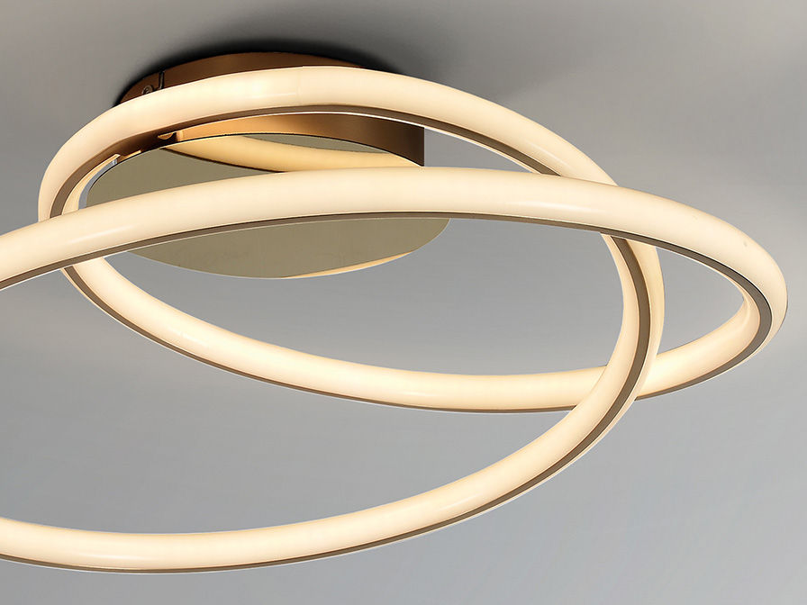 ·TUBE· CEILING LAMP, GOLDEN