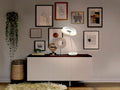 ·VERTIGO· Table Lamp, White-Silver
