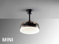 VENTO MINI - BLACK FAN Ø40 DIMMABLE