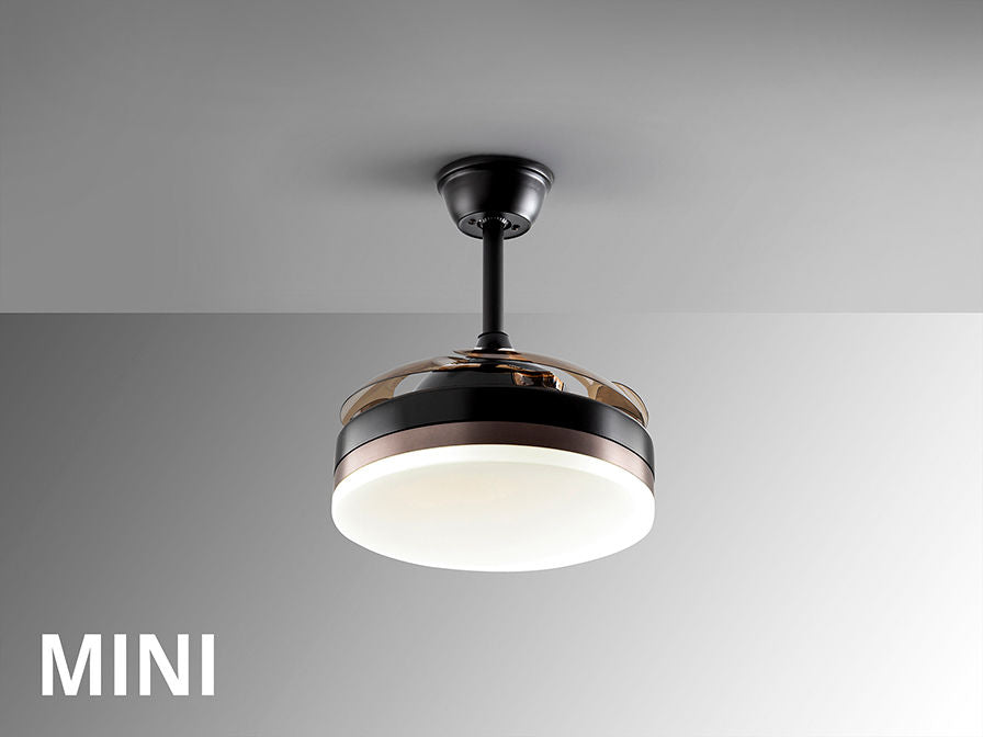 VENTO MINI - BLACK FAN Ø40 DIMMABLE