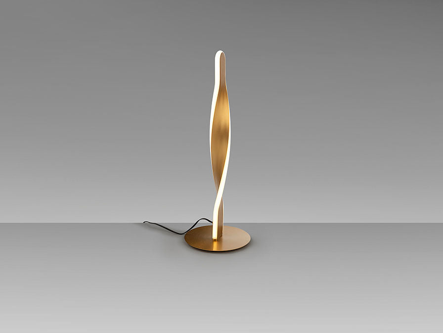 TWIST - TABLE LAMP GOLDEN