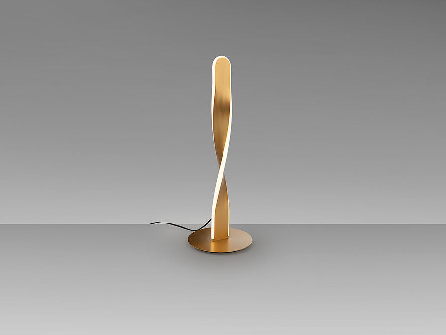 TWIST - TABLE LAMP GOLDEN