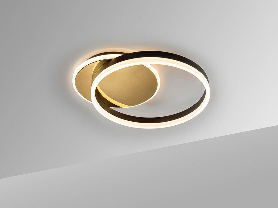 ·ORIEL· CEILING LAMP GOLD/BLACK