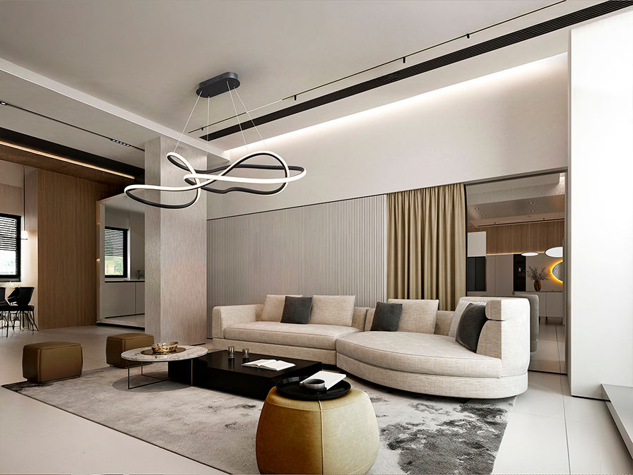 EVANIA - BIG LAMP - MATT BLACK