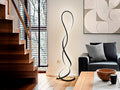 EVANIA - FLOOR LAMP - MATT BLACK