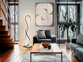 EVANIA - FLOOR LAMP - MATT BLACK