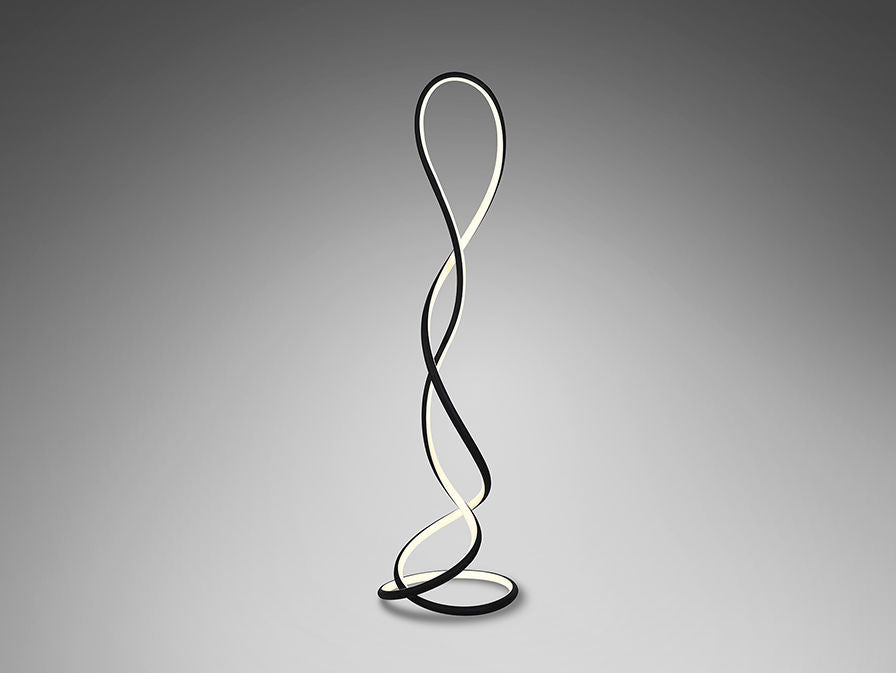 EVANIA - FLOOR LAMP - MATT BLACK