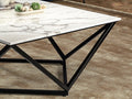 ·LUMA· COFFEE TABLE BLACK/MARBLE