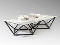 ·LUMA· COFFEE TABLE BLACK/MARBLE