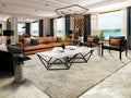 ·LUMA· COFFEE TABLE BLACK/MARBLE