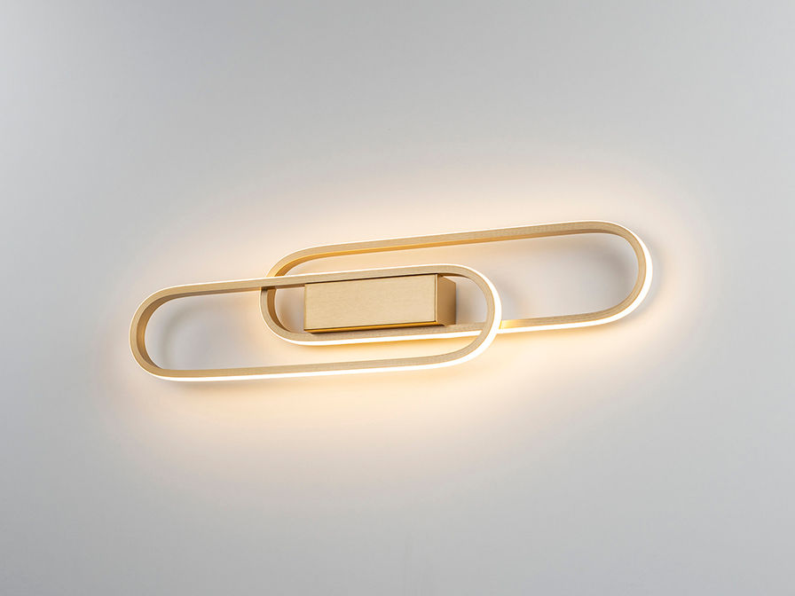 ODELE - Golden Wall Lamp 2L