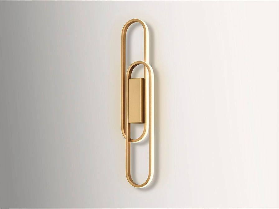 ODELE - Golden Wall Lamp 2L