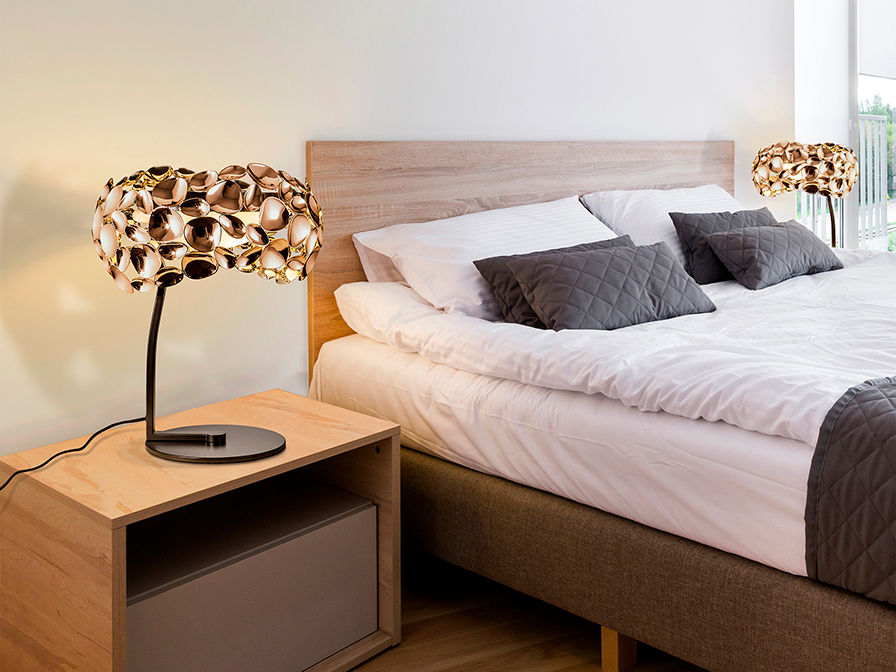 ·NARISA· TABLE LAMP 3L. ROSE GOLD