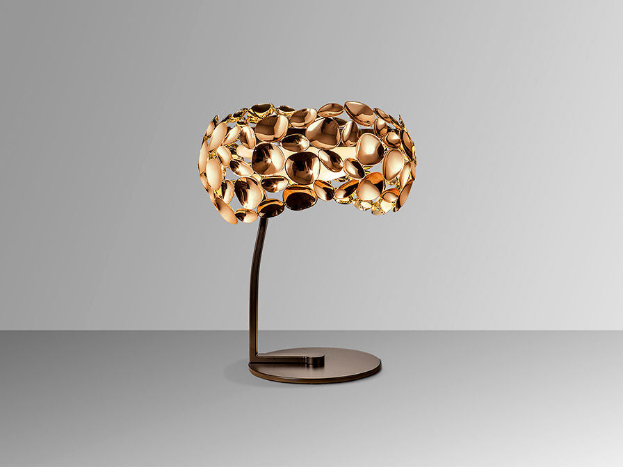 ·NARISA· TABLE LAMP 3L. ROSE GOLD