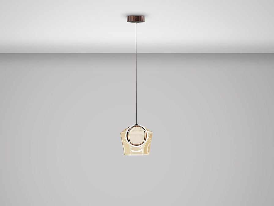 INGRID - LAMP 1L CHAMPAGNE