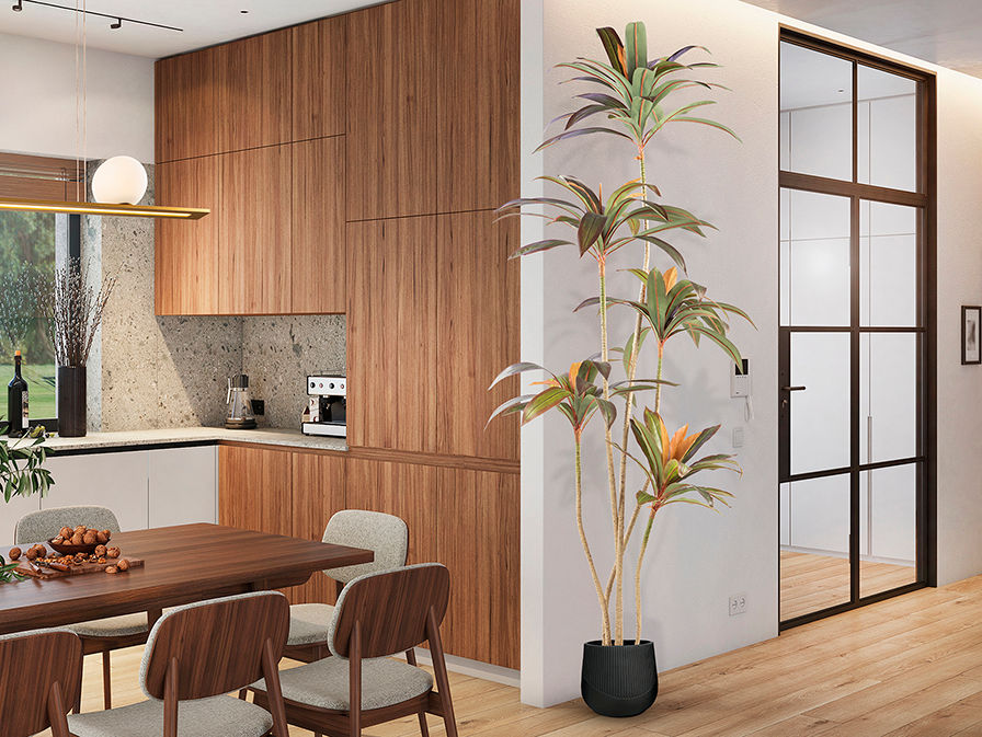 Dracena Roja - Artificial Plant H220