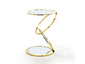 ·AROS· SIDE TABLE, GOLDEN Ø45
