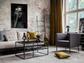 MANOS - FIGURINE - GREY/GOLD