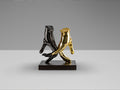 MANOS - FIGURINE - GREY/GOLD