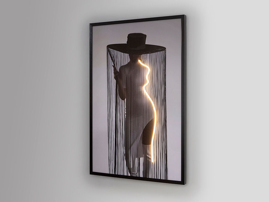 DIVA - LED LIGHT ART 80x120