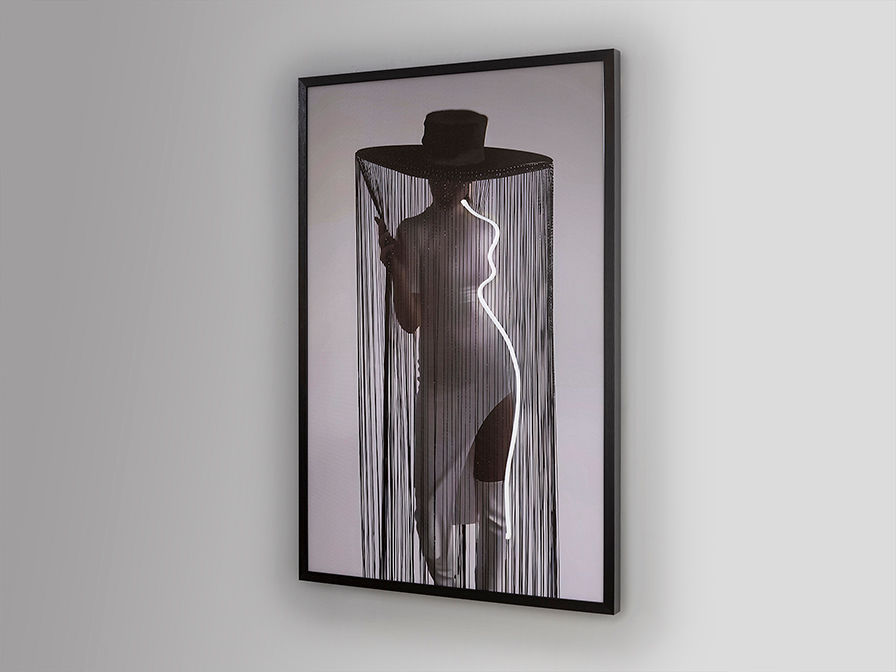 DIVA - LED LIGHT ART 80x120