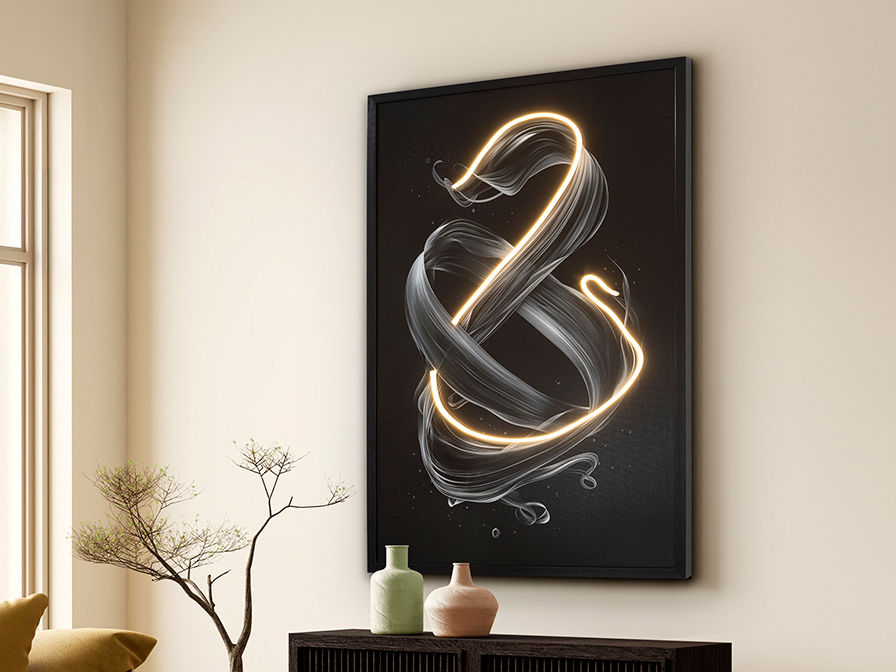 CINETIC - LED LIGHT ART 80x120