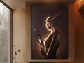 SILUETA - LED LIGHT ART 120x180