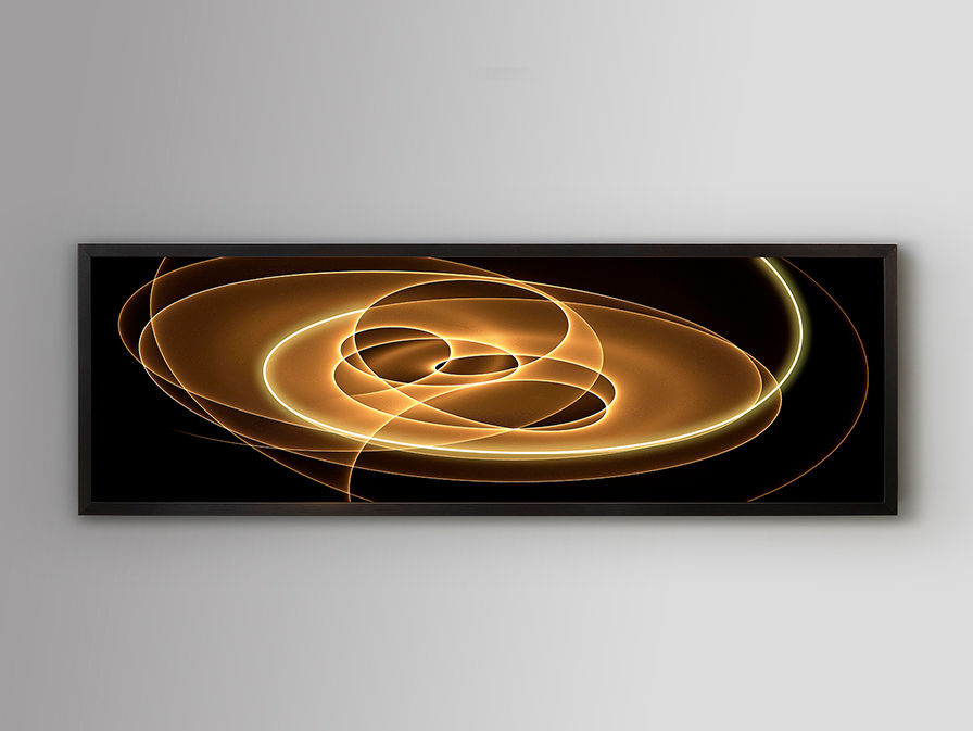 TRAZADOS - LED LIGHT ART 50x150