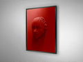 RED FACE - BAS-RELIEF 90x120