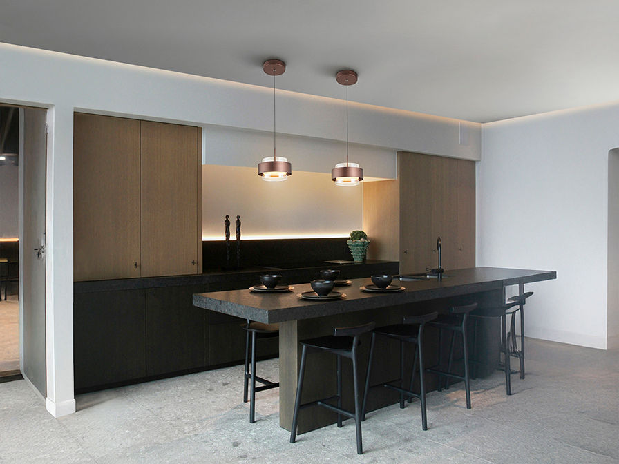 NATURE - LAMP 1L DARK BRONZE