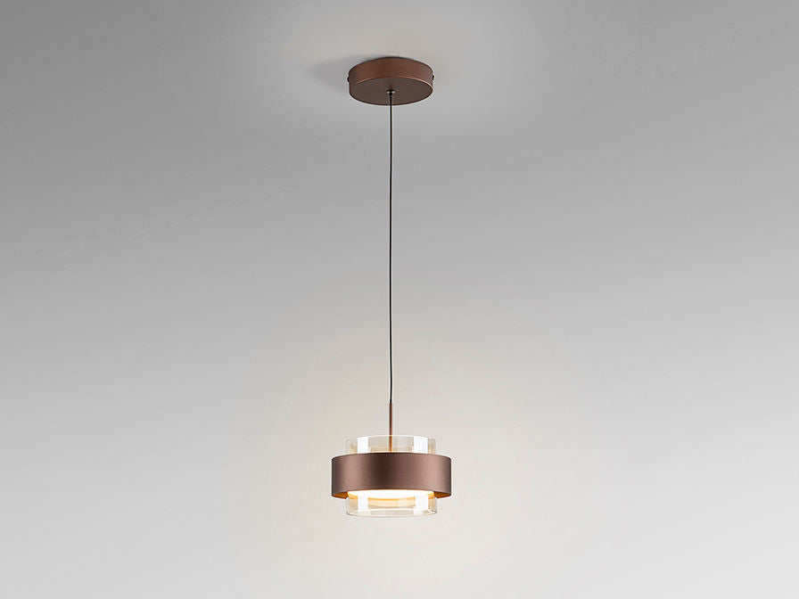NATURE - LAMP 1L DARK BRONZE