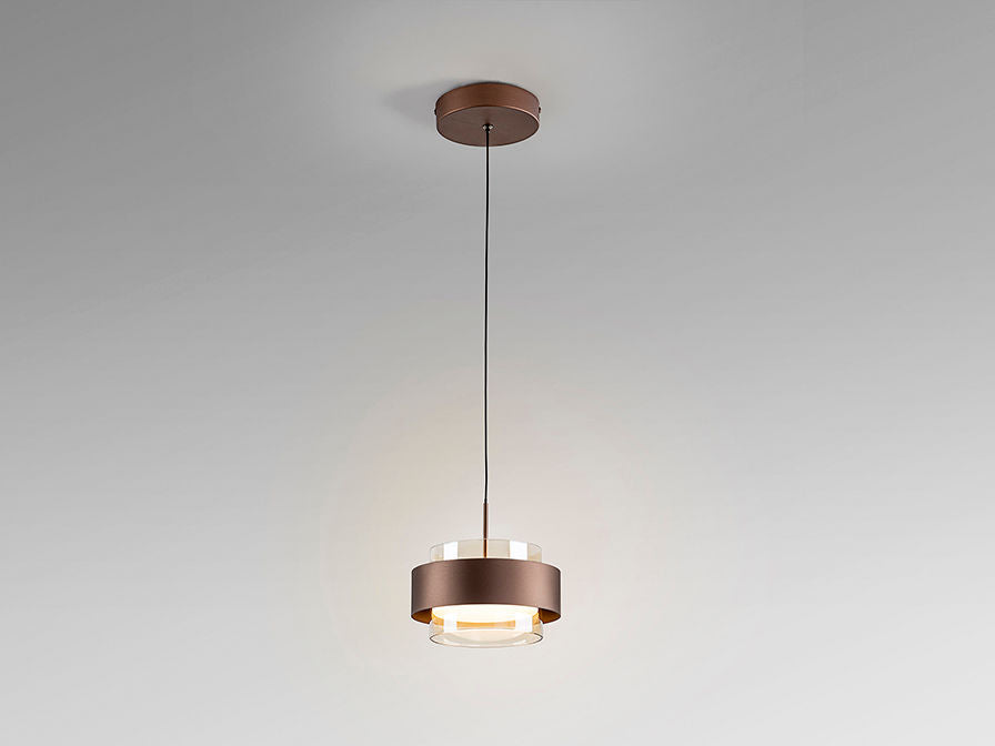 NATURE - LAMP 1L DARK BRONZE
