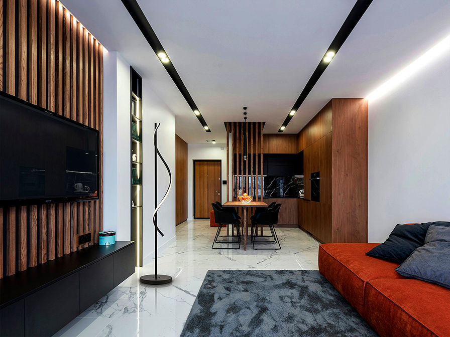 BOA -BLACK FLOOR LAMP