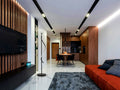 BOA -BLACK FLOOR LAMP