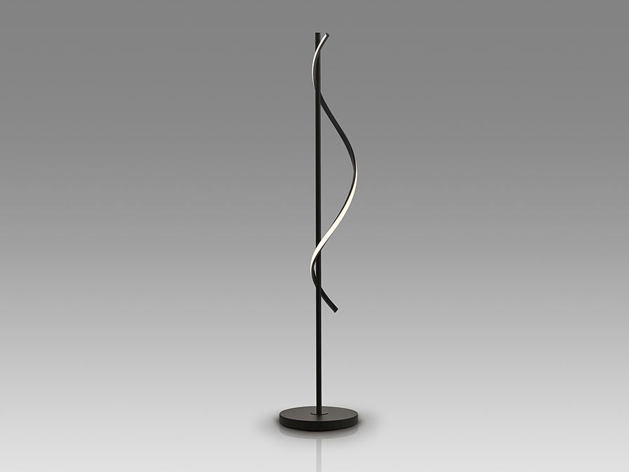 BOA -BLACK FLOOR LAMP