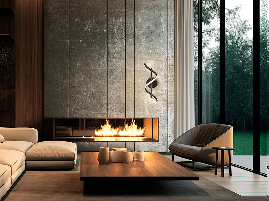 BOA - BLACK WALL LAMP