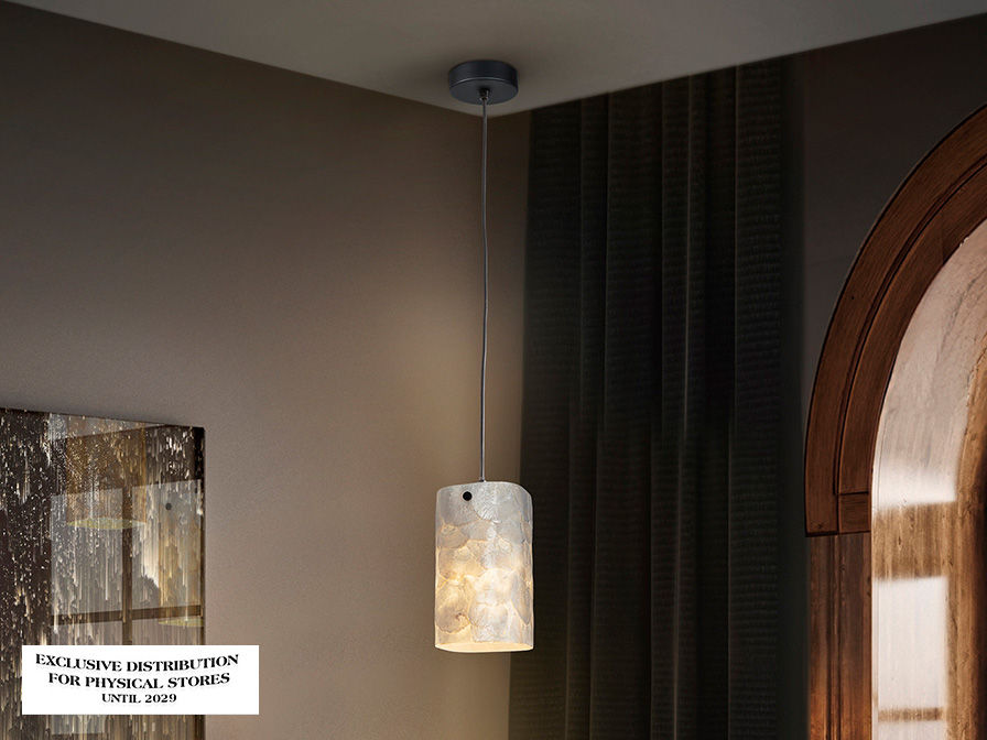 NAKAR - LAMP 1L NACRE/BLACK