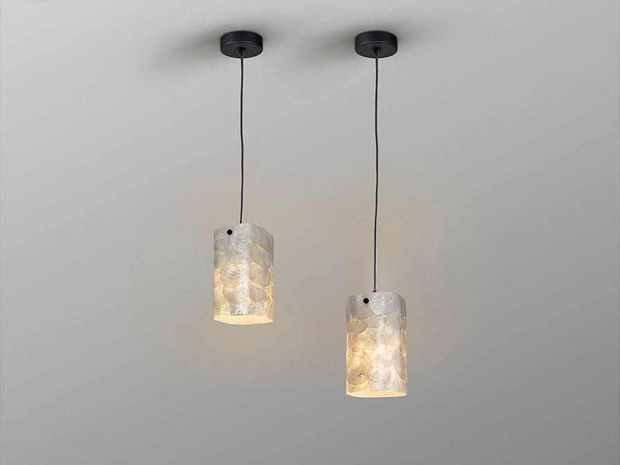 NAKAR - LAMP 1L NACRE/BLACK