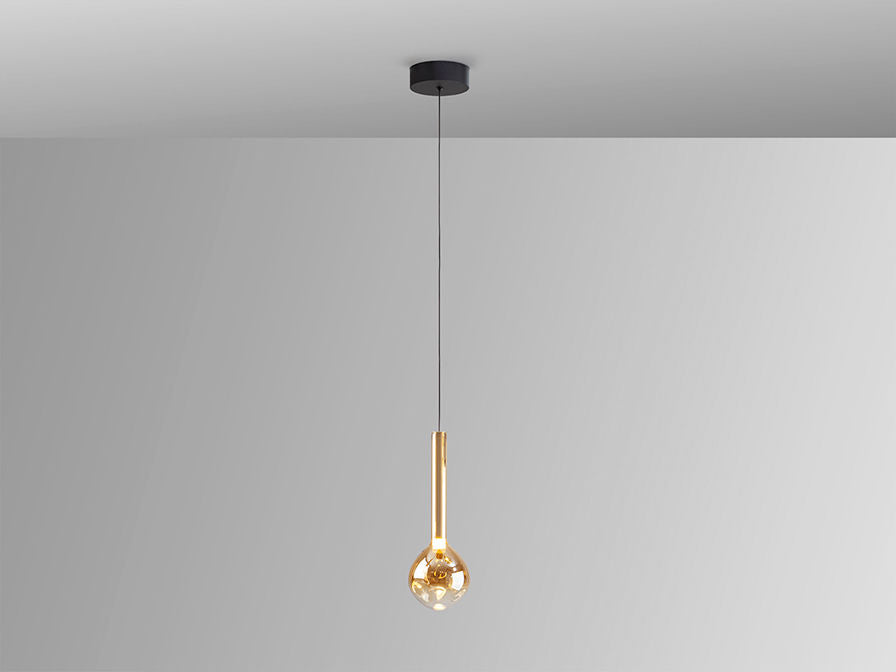 Essenza - Lamp 1L - Black - Golden
