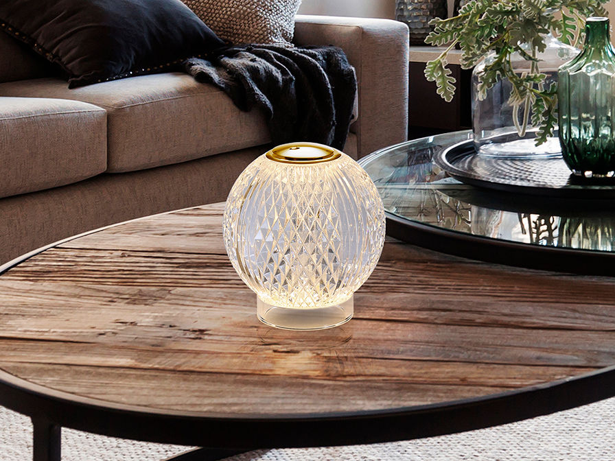 AUSTRAL- TABLE LAMP GOLDEN