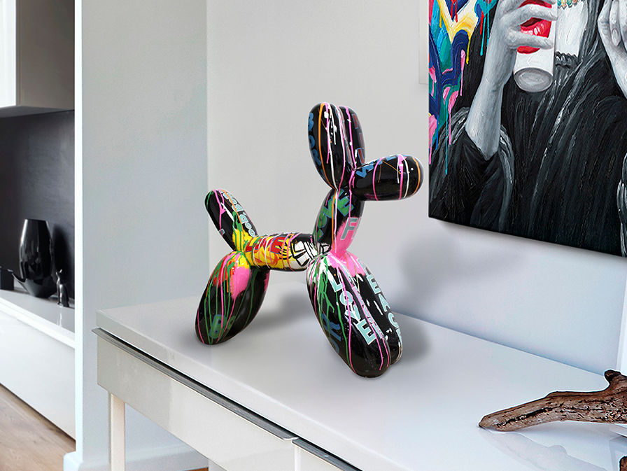 Balloon Dog - Figure. Graffiti Deco