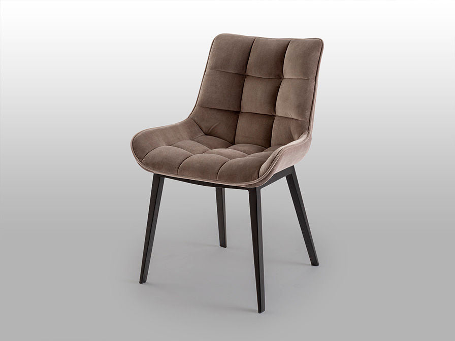 ·DEVANY· ARMCHAIR, BLACK/STONE