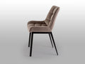 ·DEVANY· ARMCHAIR, BLACK/STONE