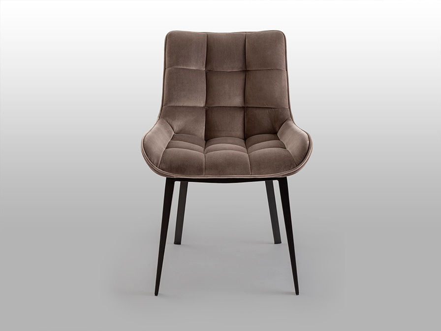 ·DEVANY· ARMCHAIR, BLACK/STONE