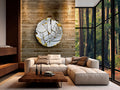 FIORELLA - WALL SCULPTURE - GOLD/CHROME