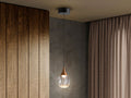 CORINA - LAMP 1L BLACK-COPPER