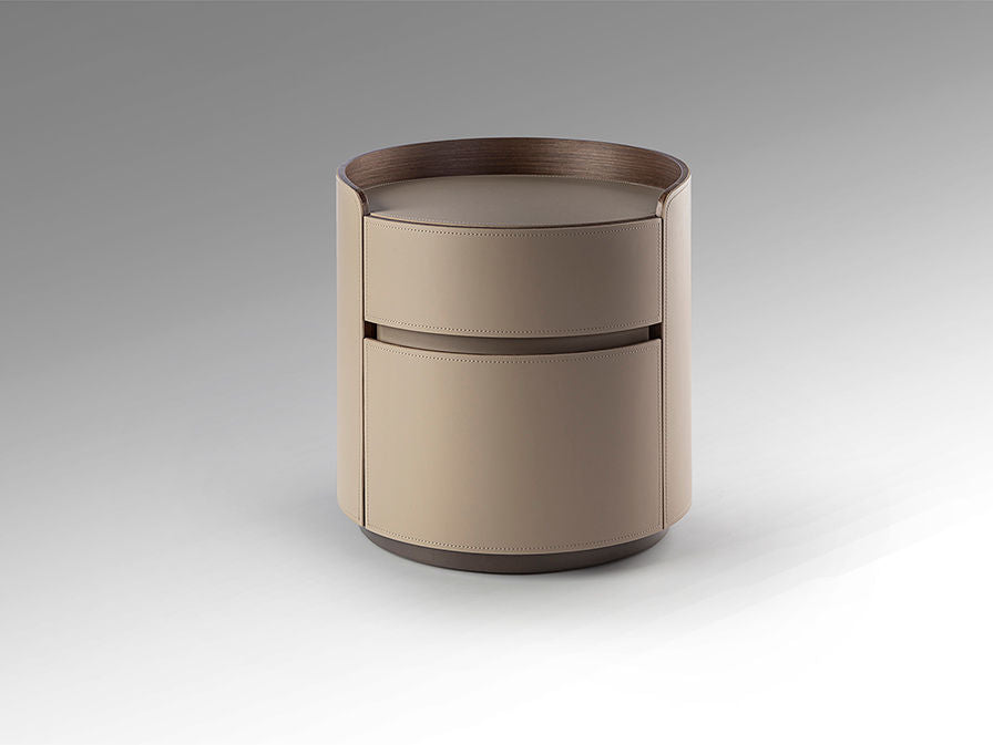 CIRZE- NIGHT TABLE- BEIGE