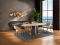 Luca 200 Dining Table in Dark Oak
